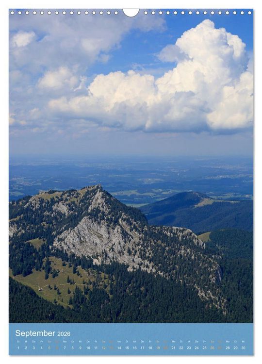Produktbild: Faszination Wendelstein (Wandkalender 2026 DIN A3 hoch), CALVENDO Monatskalender