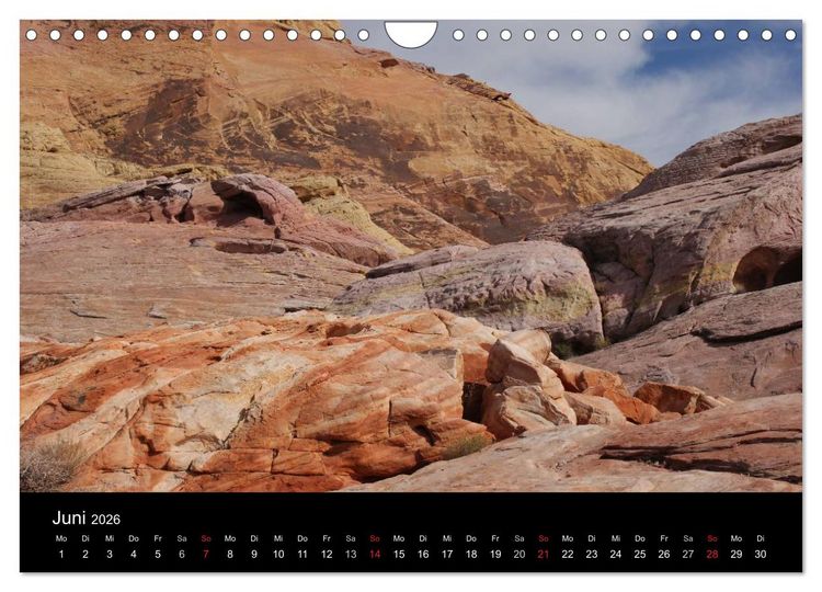 Produktbild: Kalifornien 2026 (Wandkalender 2026 DIN A4 quer), CALVENDO Monatskalender