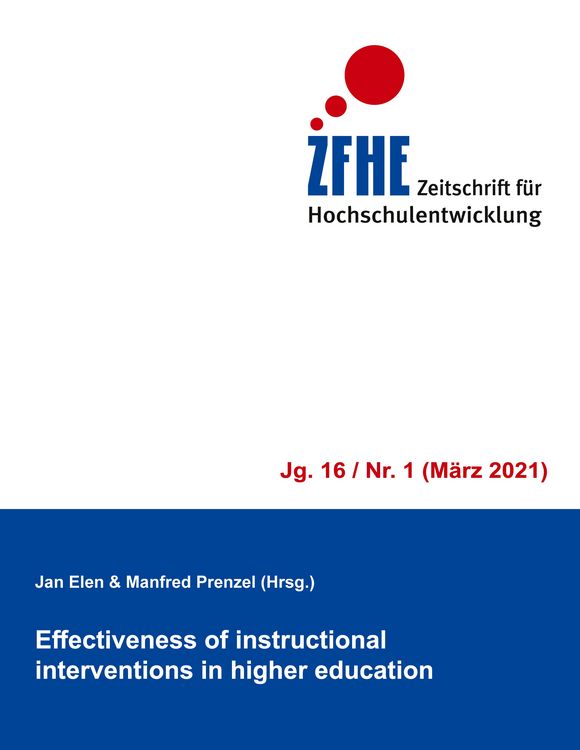 Produktbild: Effectiveness of instructional interventions in higher education