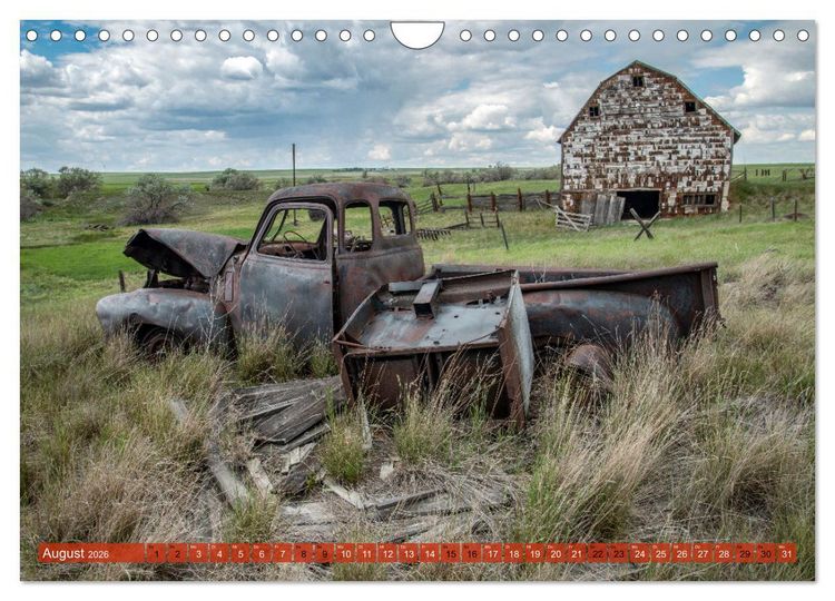 Produktbild: Wo der Wind Wohnt, Amerikas Lost Places (Wandkalender 2026 DIN A4 quer), CALVENDO Monatskalender