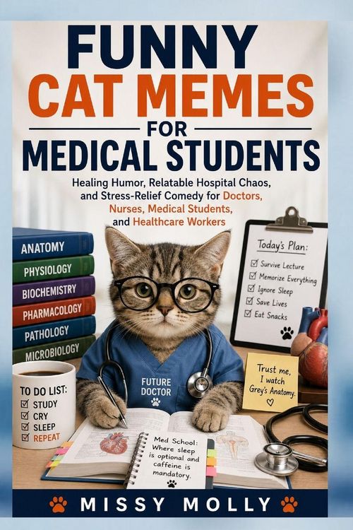 Produktbild: FUNNY CAT MEMES FOR MEDICAL STUDENTS