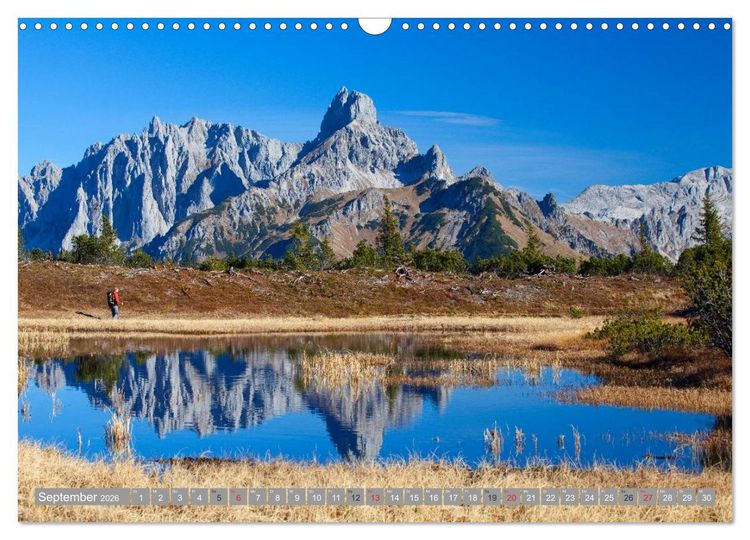 Produktbild: Die Bischofsm&uuml;tze im sch&ouml;nen Salzburger Land (Wandkalender 2026 DIN A3 quer), CALVENDO Monatskalender