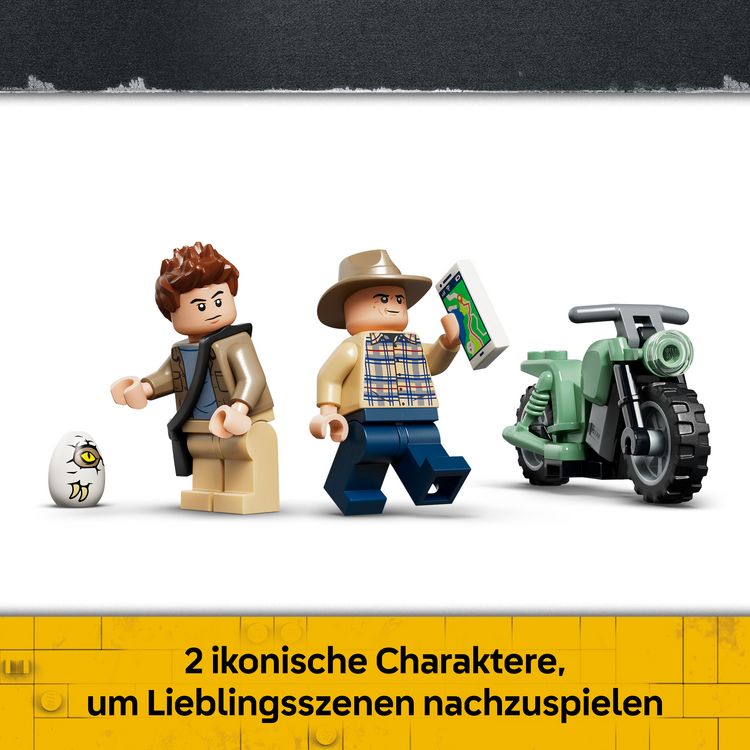 Produktbild: LEGO Jurassic World 77982 Flucht des Spinosaurus, Spielzeug-Dino f&uuml;r Kinder ab 9 Jahren