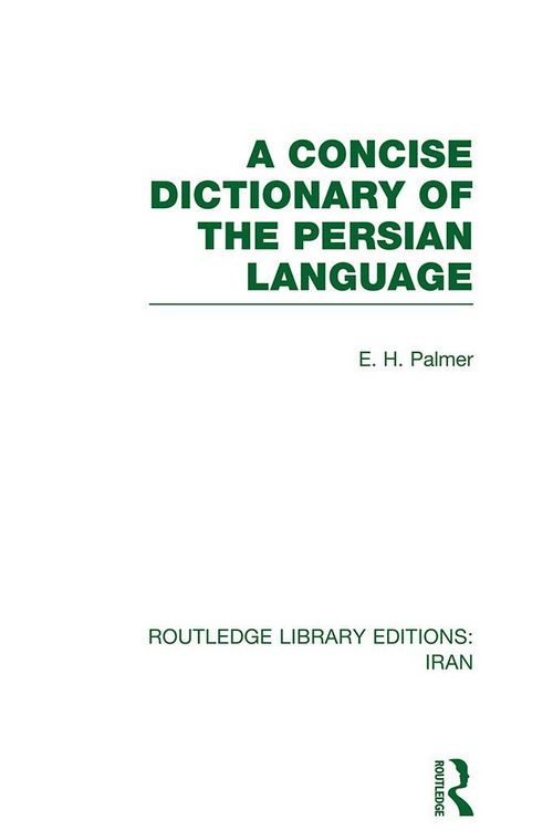 Produktbild: A Concise Dictionary of the Persian Language