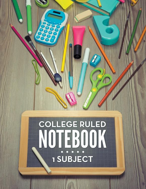 Produktbild: College Ruled Notebook - 1 Subject