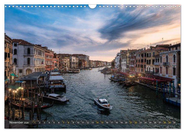 Produktbild: Malerisches Venedig (Wandkalender 2026 DIN A3 quer), CALVENDO Monatskalender