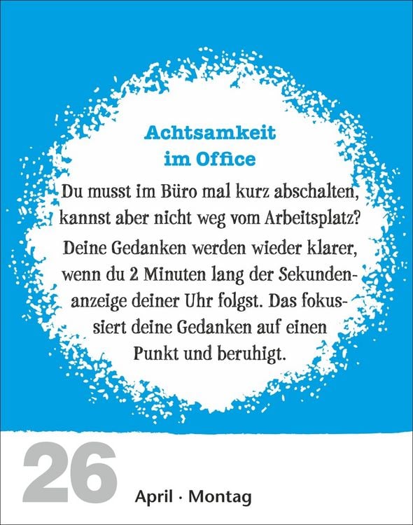 Produktbild: Lifehacks Tagesabrei&szlig;kalender 2027 - Der hilfreichste Kalender aller Zeiten