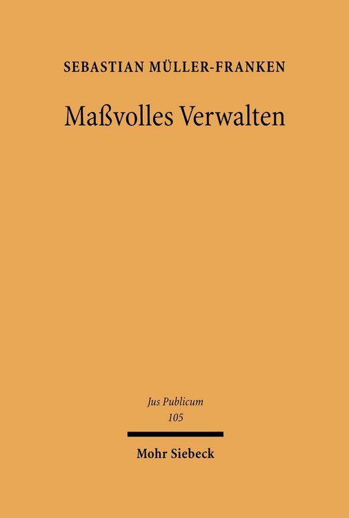 Produktbild: Ma&szlig;volles Verwalten