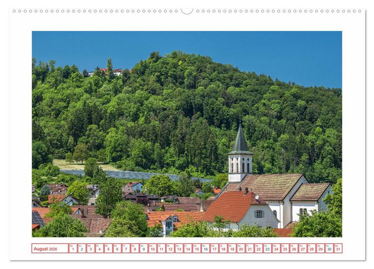 Produktbild: Stahringen im Hegau (Wandkalender 2026 DIN A2 quer), CALVENDO Monatskalender