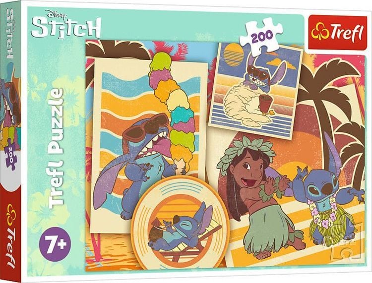 Produktbild: Puzzle 200 - Lilo & Stich