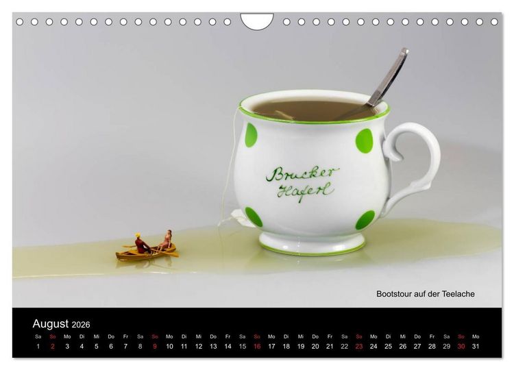Produktbild: Tomatenmaler ... und andere Mini-Welten (Wandkalender 2026 DIN A4 quer), CALVENDO Monatskalender