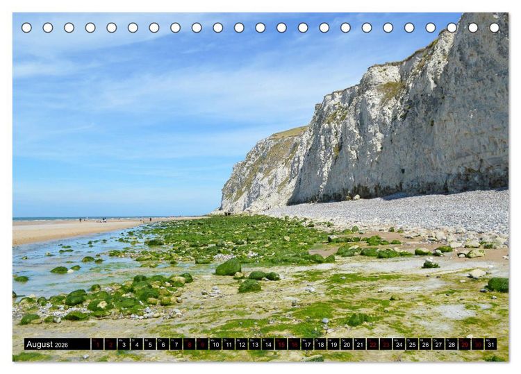 Produktbild: Entlang der Nordseek&uuml;ste (Tischkalender 2026 DIN A5 quer), CALVENDO Monatskalender