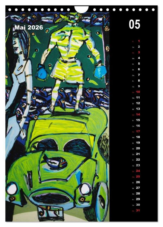 Produktbild: Wolf-Dieter Pfennig Kalender (Wandkalender 2026 DIN A4 hoch), CALVENDO Monatskalender