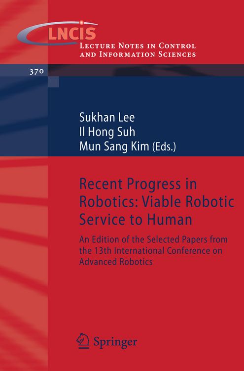 Produktbild: Recent Progress in Robotics: Viable Robotic Service to Human
