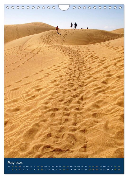 Produktbild: Gran Canaria - Holiday island for sun lovers (Wall Calendar 2026 DIN A4 portrait), CALVENDO 12 Month Wall Calendar