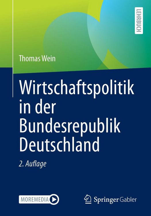 Produktbild: Wirtschaftspolitik in der Bundesrepublik Deutschland