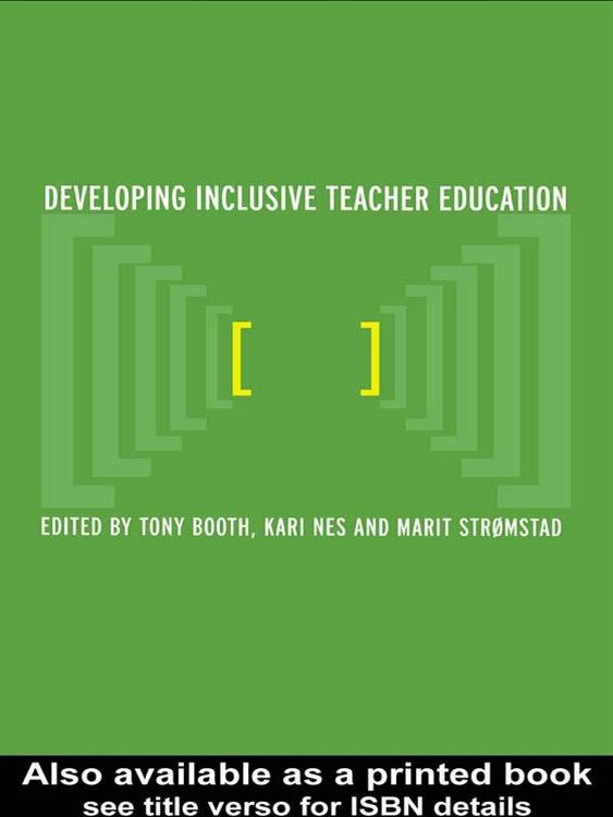 Produktbild: Developing Inclusive Teacher Education
