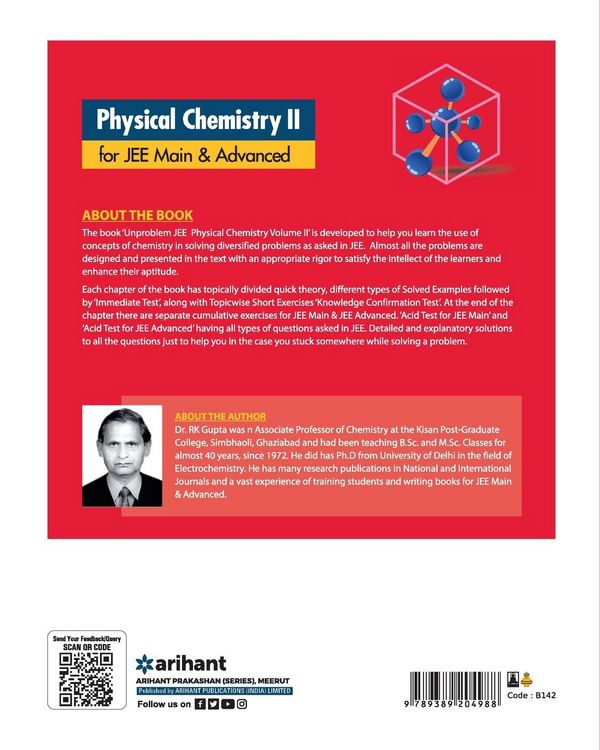 Produktbild: Unproblem JEE Physical Chemistry 2 JEE Mains & Advanced