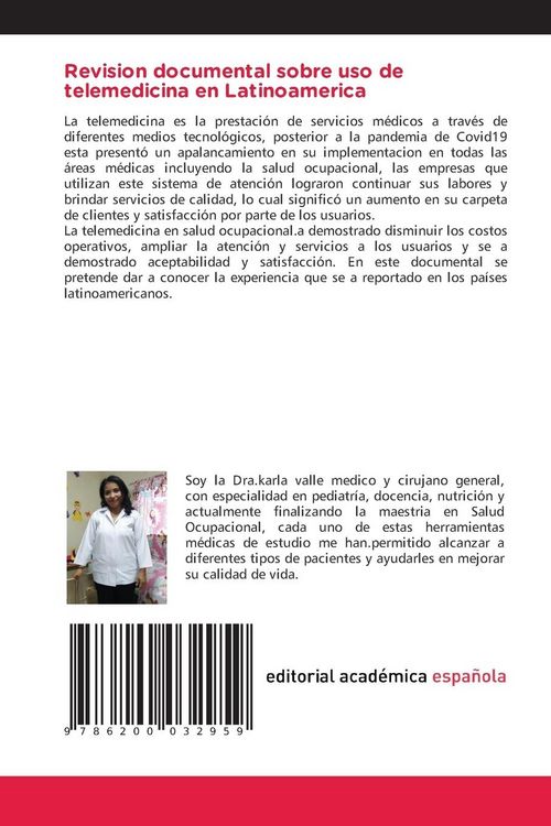 Produktbild: Revision documental sobre uso de telemedicina en Latinoamerica