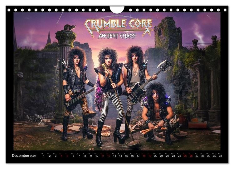 Produktbild: Schrill, bizarr und wilde Haare (Wandkalender 2027 DIN A4 quer), CALVENDO Monatskalender
