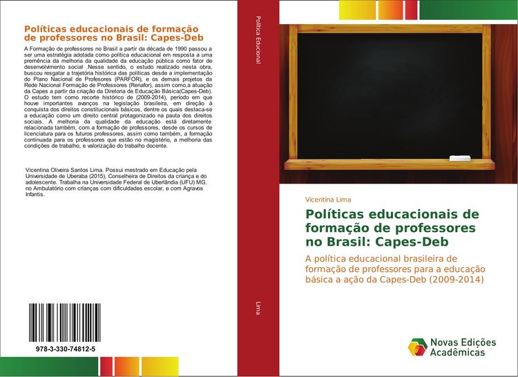 Produktbild: Pol&iacute;ticas educacionais de forma&ccedil;&atilde;o de professores no Brasil: Capes-Deb