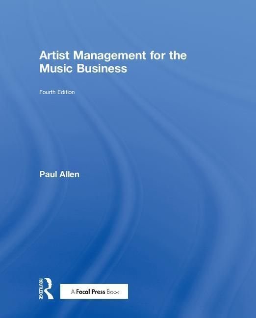 Produktbild: Allen, P: Artist Management for the Music Business