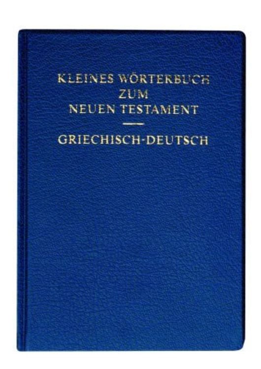 Produktbild: Kleines Wörterbuch zum Neuen Testament griechisch - deutsch