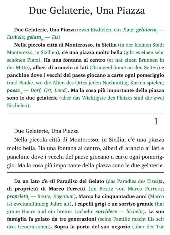 Produktbild: Italienisch lernen mit lustigen Kurzgeschichten (A1-A2) - La Guerra del Gelato (+ Audio-Online)