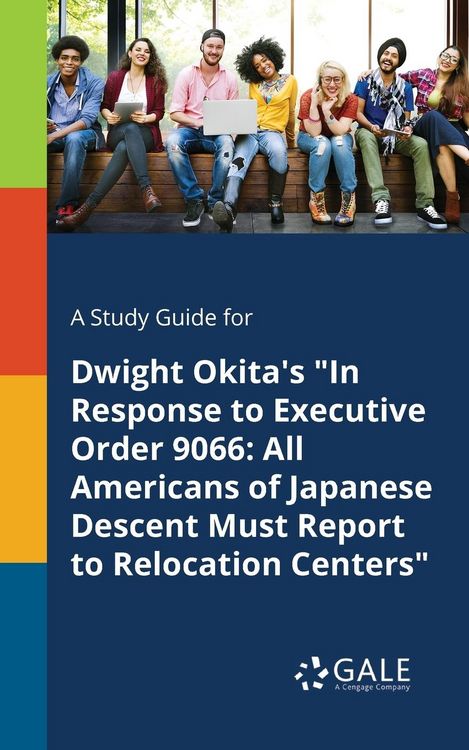 Produktbild: A Study Guide for Dwight Okita's "In Response to Executive Order 9066