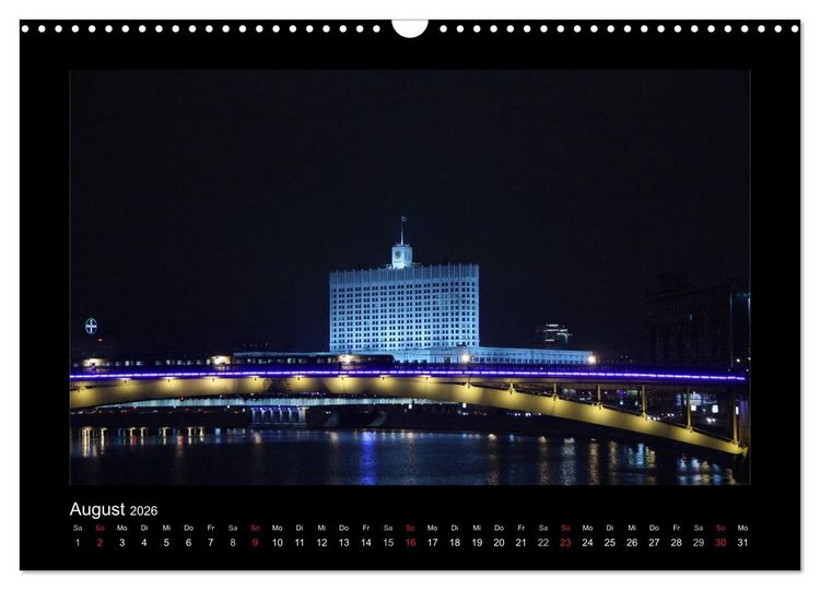 Produktbild: Br&uuml;cken weltweit (Wandkalender 2026 DIN A3 quer), CALVENDO Monatskalender
