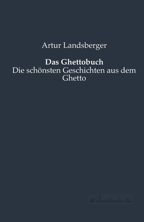 Produktbild: Das Ghettobuch