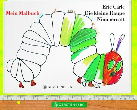 Produktbild: Die kleine Raupe Nimmersatt - Mein Malbuch