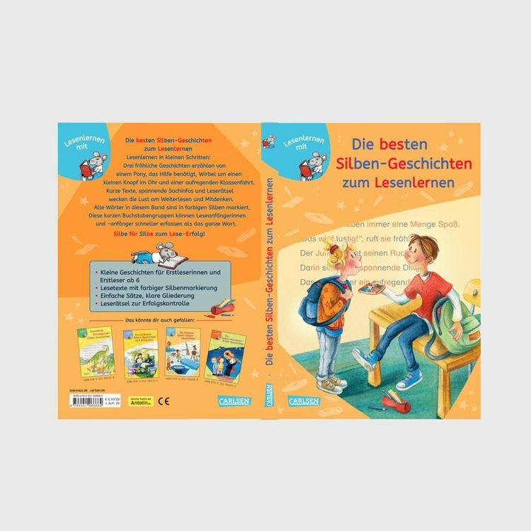 Produktbild: LESEMAUS zum Lesenlernen Sammelb&auml;nde: Die besten Silben-Geschichten zum Lesenlernen