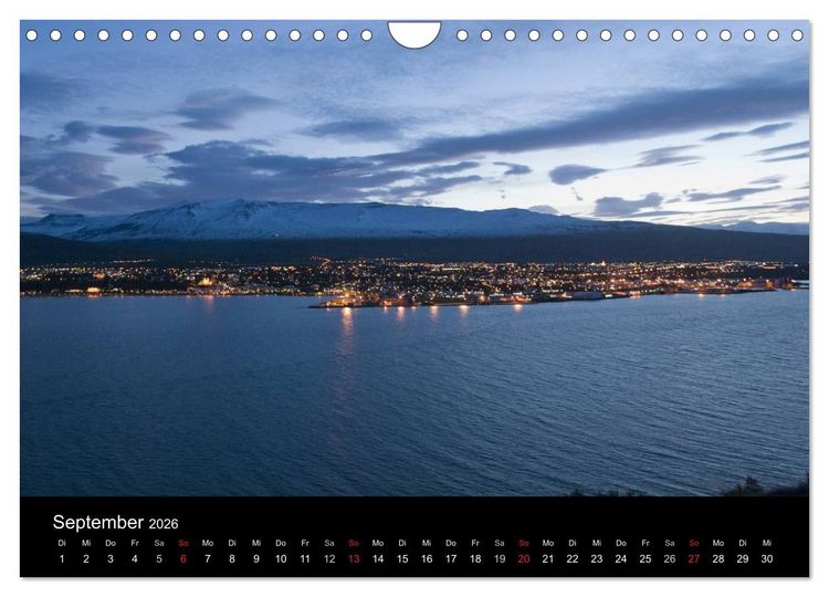 Produktbild: Island (Wandkalender 2026 DIN A4 quer), CALVENDO Monatskalender