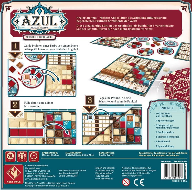Produktbild: Azul Meister-Chocolatier