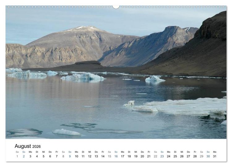 Produktbild: Antarktis (Wandkalender 2026 DIN A2 quer), CALVENDO Monatskalender