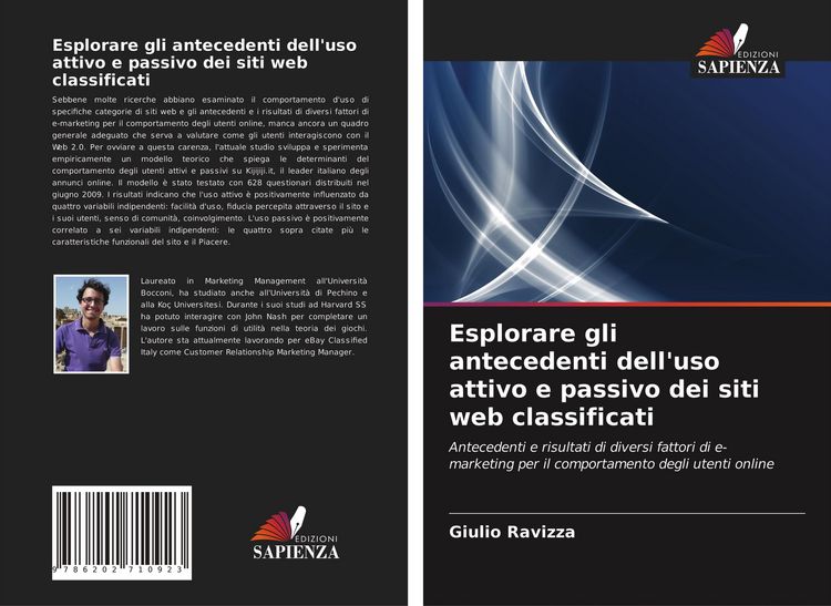 Produktbild: Esplorare gli antecedenti dell'uso attivo e passivo dei siti web classificati