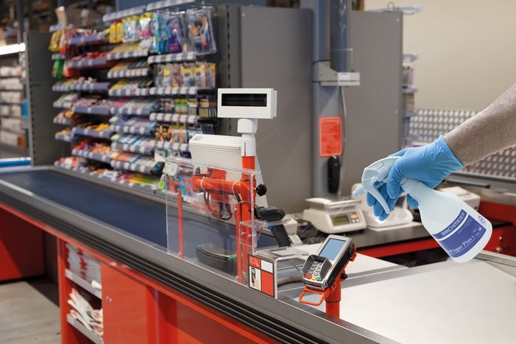 Produktbild: BIRCHMEIER&reg; Spr&uuml;hflasche Desinfecta+