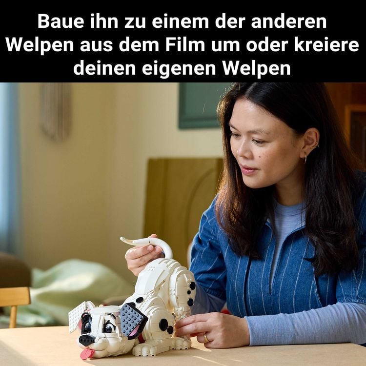 Produktbild: LEGO ǀ Disney 43269 Welpe aus 101 Dalmatiner - Modellbau f&uuml;r Erwachsene