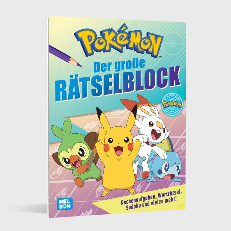 Produktbild: Pok&eacute;mon Activity-Buch: Der gro&szlig;e R&auml;tselblock
