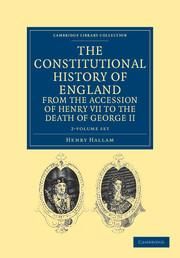 Produktbild: Constitutional Hist Of England