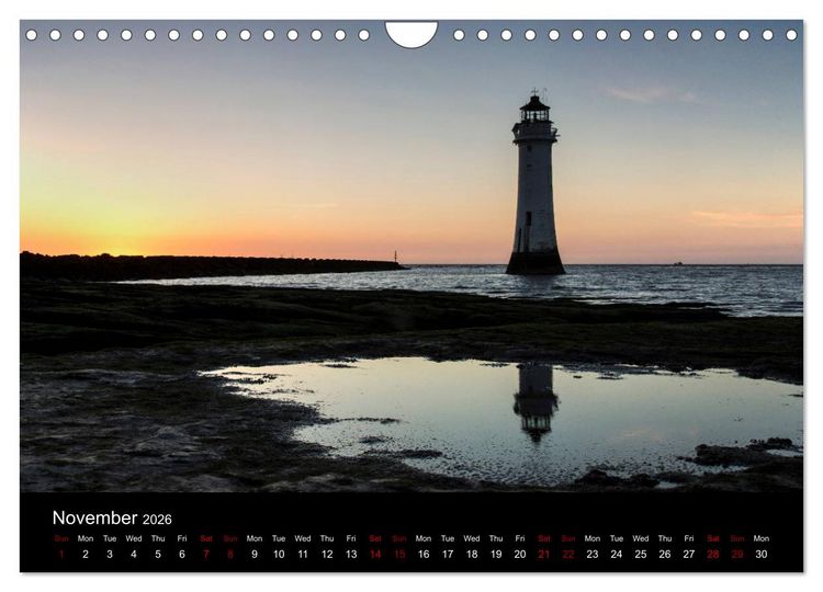 Produktbild: Wirral Reflections (Wall Calendar 2026 DIN A4 landscape), CALVENDO 12 Month Wall Calendar