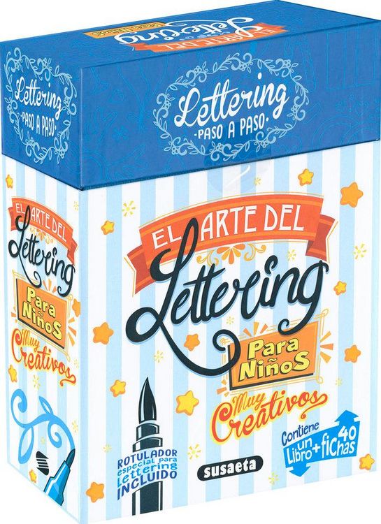 Produktbild: El arte del lettering para ni&ntilde;os muy creativos