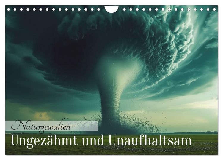 Produktbild: Naturgewalten - Ungez&auml;hmt und Unaufhaltsam (Wandkalender 2027 DIN A4 quer), CALVENDO Monatskalender