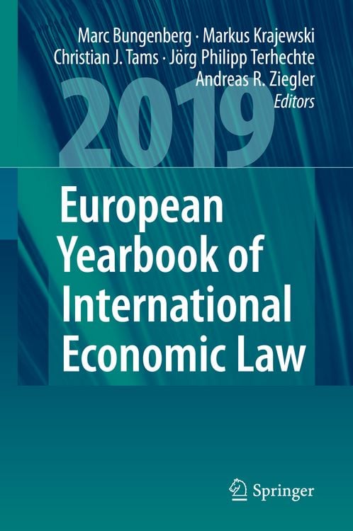 Produktbild: European Yearbook of International Economic Law 2019