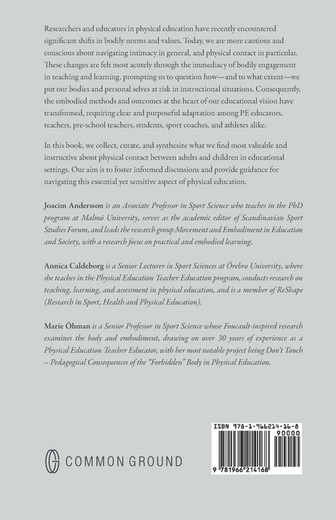 Produktbild: Physical Contact in Educational Settings