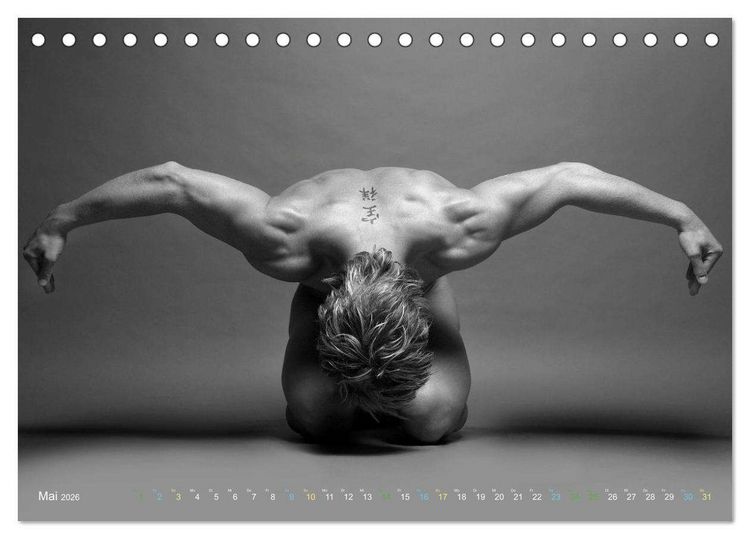 Produktbild: M&auml;nner... backview (Tischkalender 2026 DIN A5 quer), CALVENDO Monatskalender
