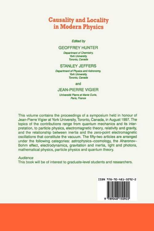 Produktbild: Causality and Locality in Modern Physics