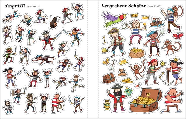 Produktbild: Mein erstes Stickerbuch: Piraten