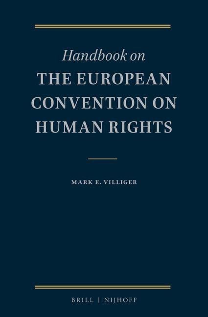 Produktbild: Handbook on the European Convention on Human Rights